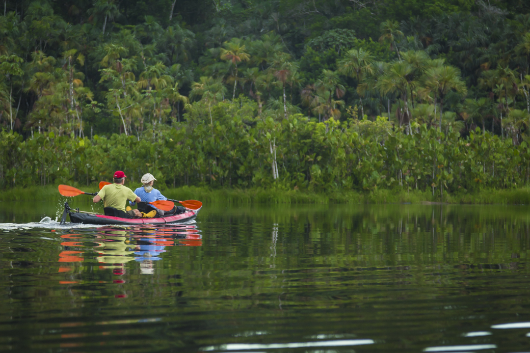 Kayaking Amazon Lake